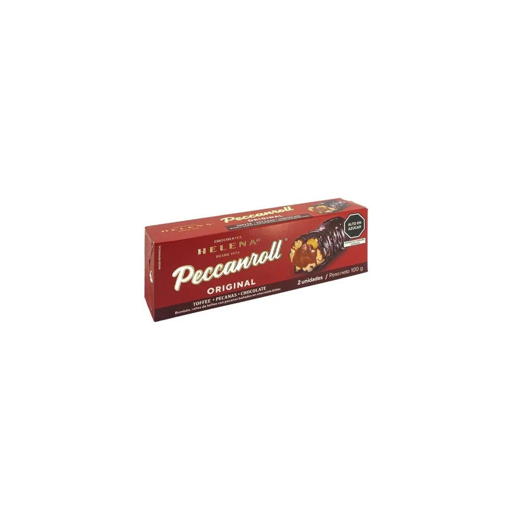 Bombones HELENA Peccanroll Bitter con Pecanas Caja 100g Bombones HELENA Peccanroll Bitter con Pecanas Caja 100g