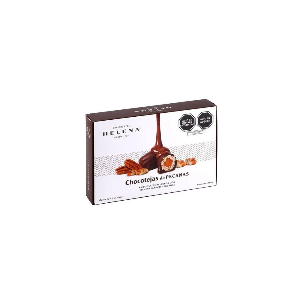 Chocotejas de Pecana HELENA Caja 180g