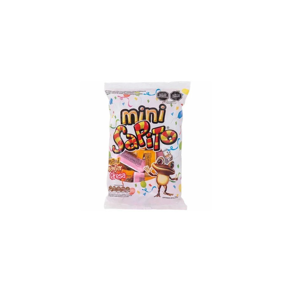 Chocolate SAPITO Mini Bolsa 50unidades