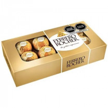 Bombones FERRERO ROCHER Chocolate y Avellanas Caja 100g