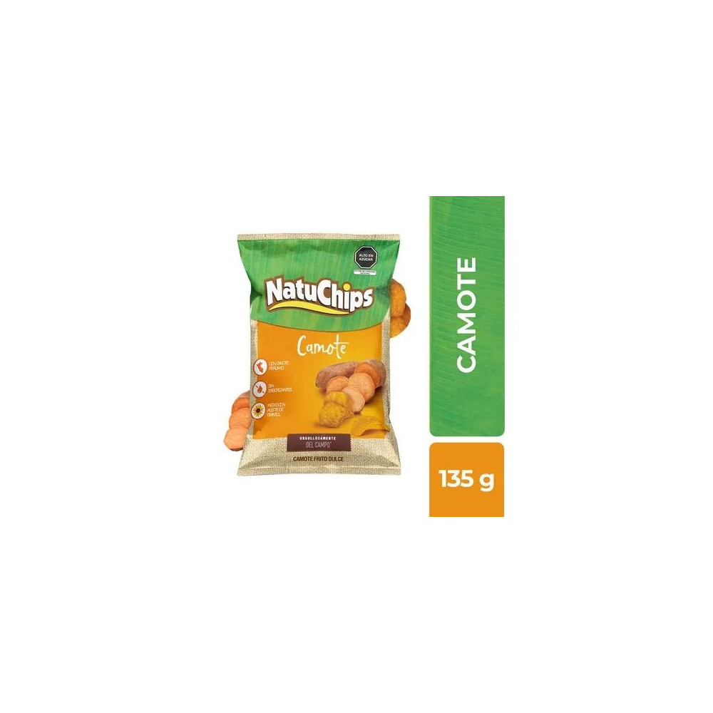 Chips de Camote NATUCHIPS Bolsa 135g Chips de Camote NATUCHIPS Bolsa 135g