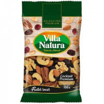Frutos Secos VILLA NATURA Cocktail Premium Bolsa 150g