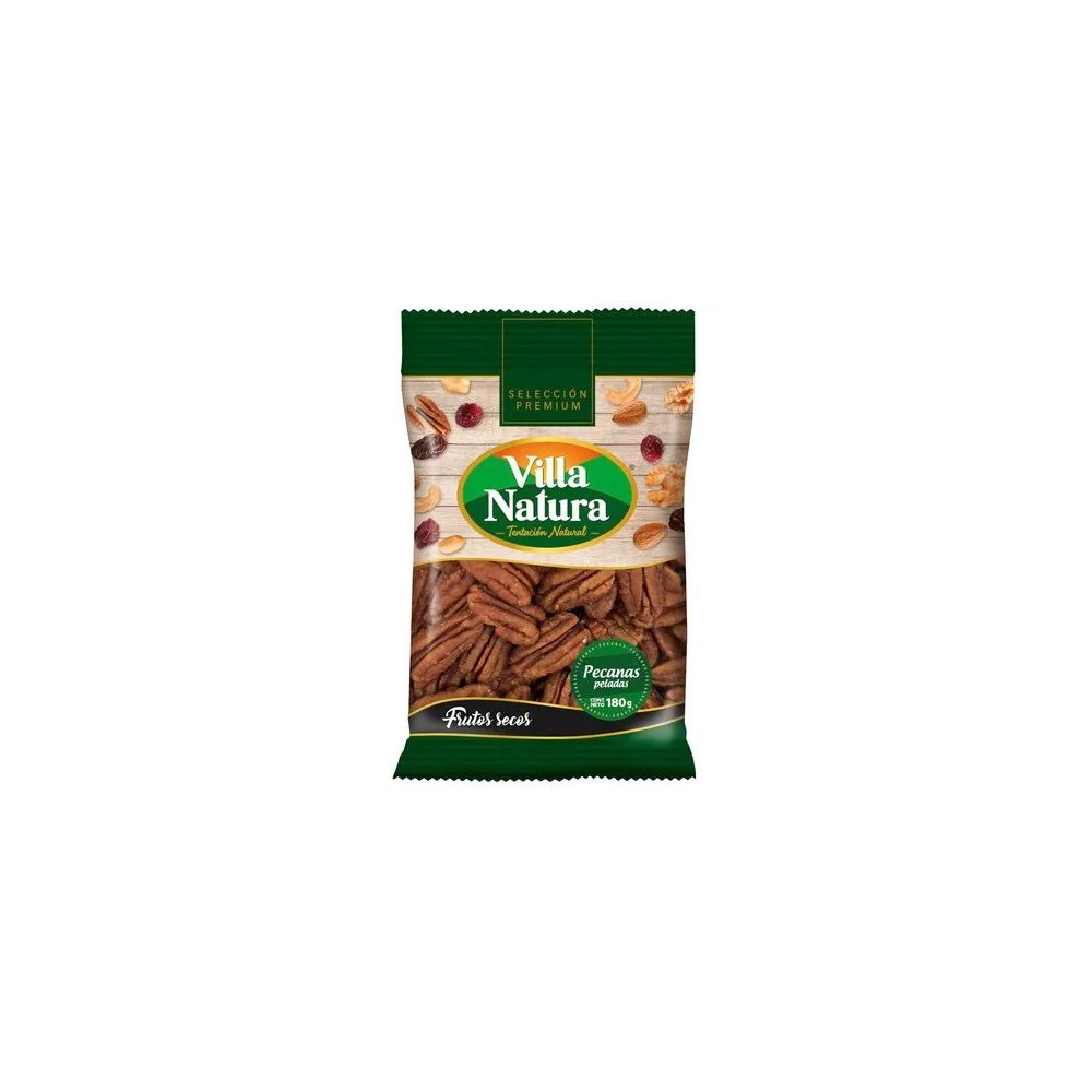 Pecanas Peladas VILLA NATURA Bolsa 180g Pecanas Peladas VILLA NATURA Bolsa 180g