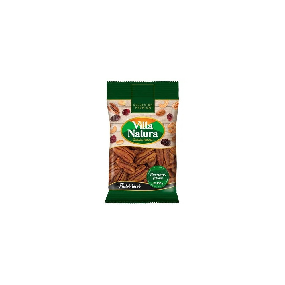 Pecanas Peladas VILLA NATURA Bolsa 100g Pecanas Peladas VILLA NATURA Bolsa 100g