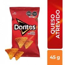 Tortillas de Maíz DORITOS Queso Atrevido Bolsa 45g