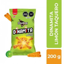 Tortillas de Maíz DORITOS Dinamita Limón Bolsa 200g