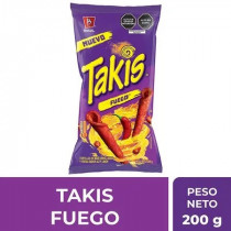 Tortillas de Maíz TAKIS Fuego Bolsa 200g