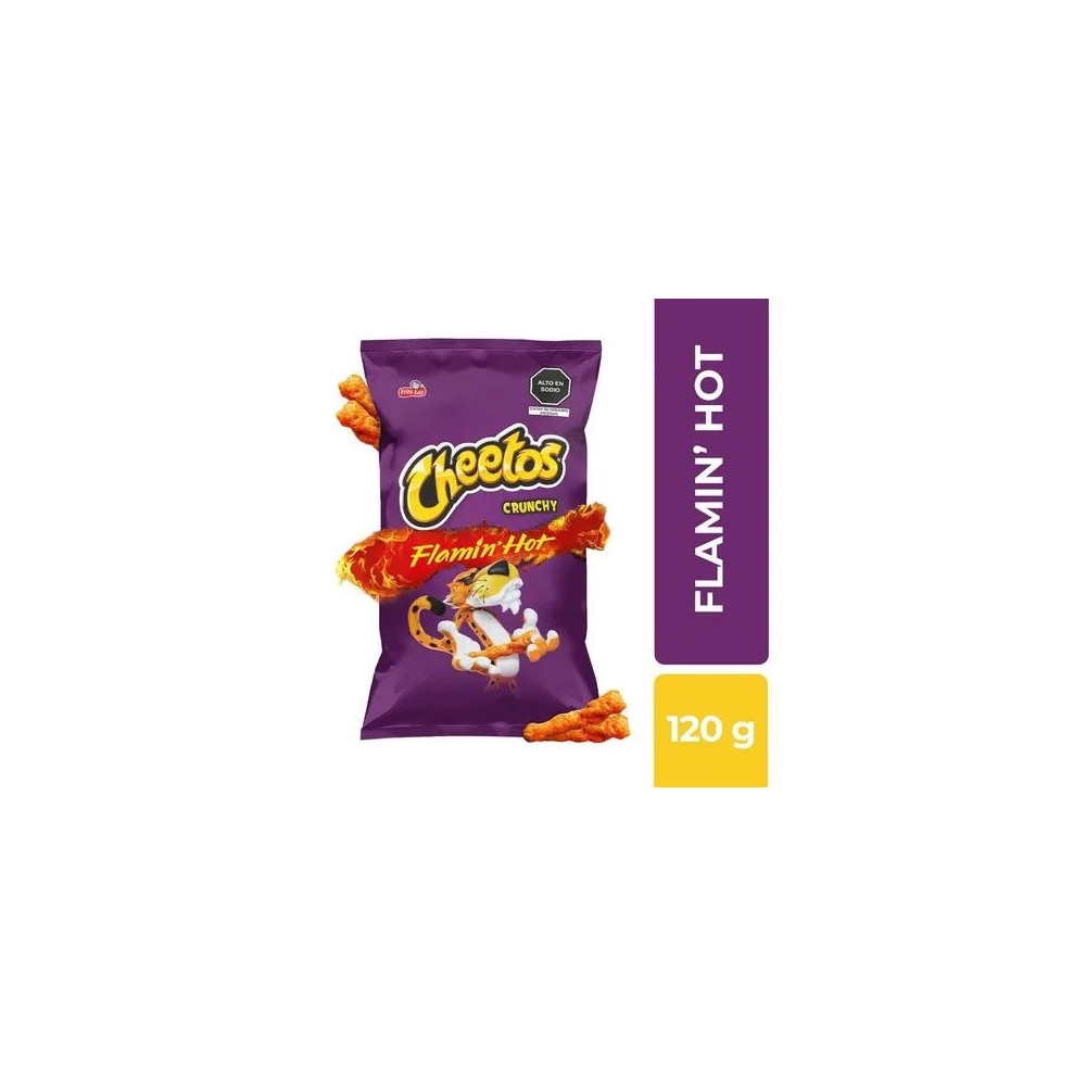 Piqueos CHEETOS Flamin Hot Bolsa 120g