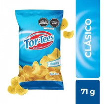 Piqueos TORTEES con Sal Bolsa 71g