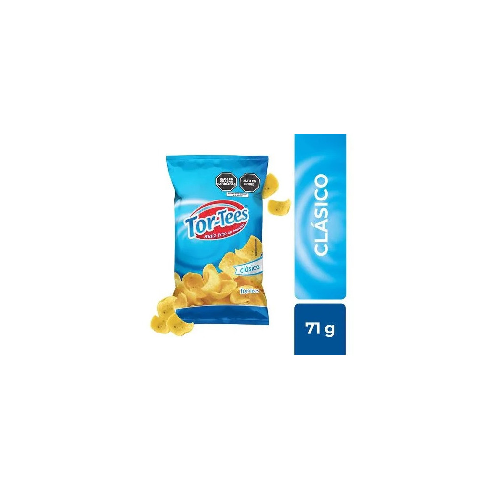 Piqueos TORTEES con Sal Bolsa 71g