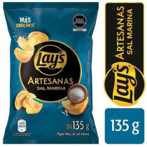 Papas Artesanales LAY'S Sal Marina Bolsa 135g