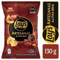Papas LAY'S Artesanas Alitas BBQ Bolsa 130g