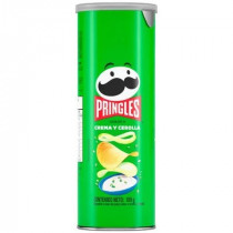 Papas PRINGLES Crema y Cebolla Lata 109g
