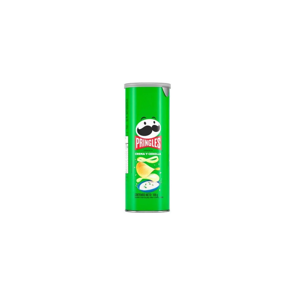 Papas PRINGLES Crema y Cebolla Lata 109g