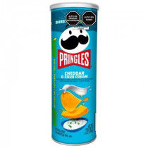Papas PRINGLES Cheddar Sour & Cream Lata 158g