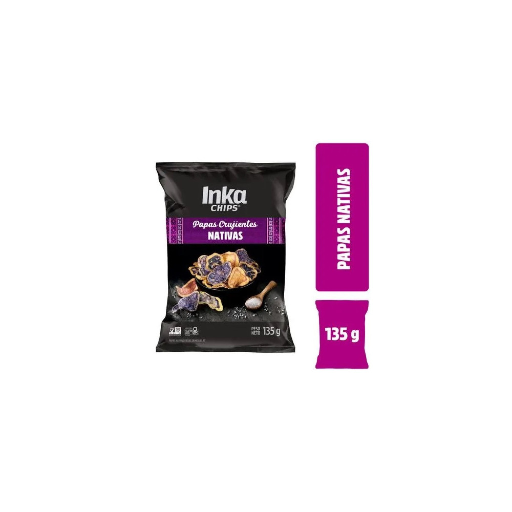 Papas INKA CHIPS Nativas Bolsa 135g