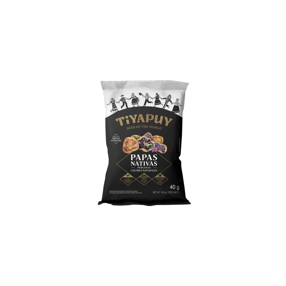 Hojuelas de Papas Nativas TIYAPUY Mix Fritas Bolsa 40g