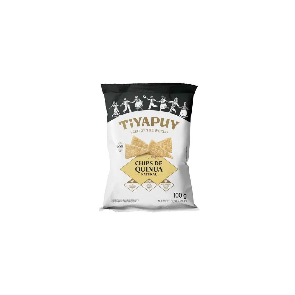 Chips de Quinua TIYAPUY Natural Bolsa 100g Chips de Quinua TIYAPUY Natural Bolsa 100g