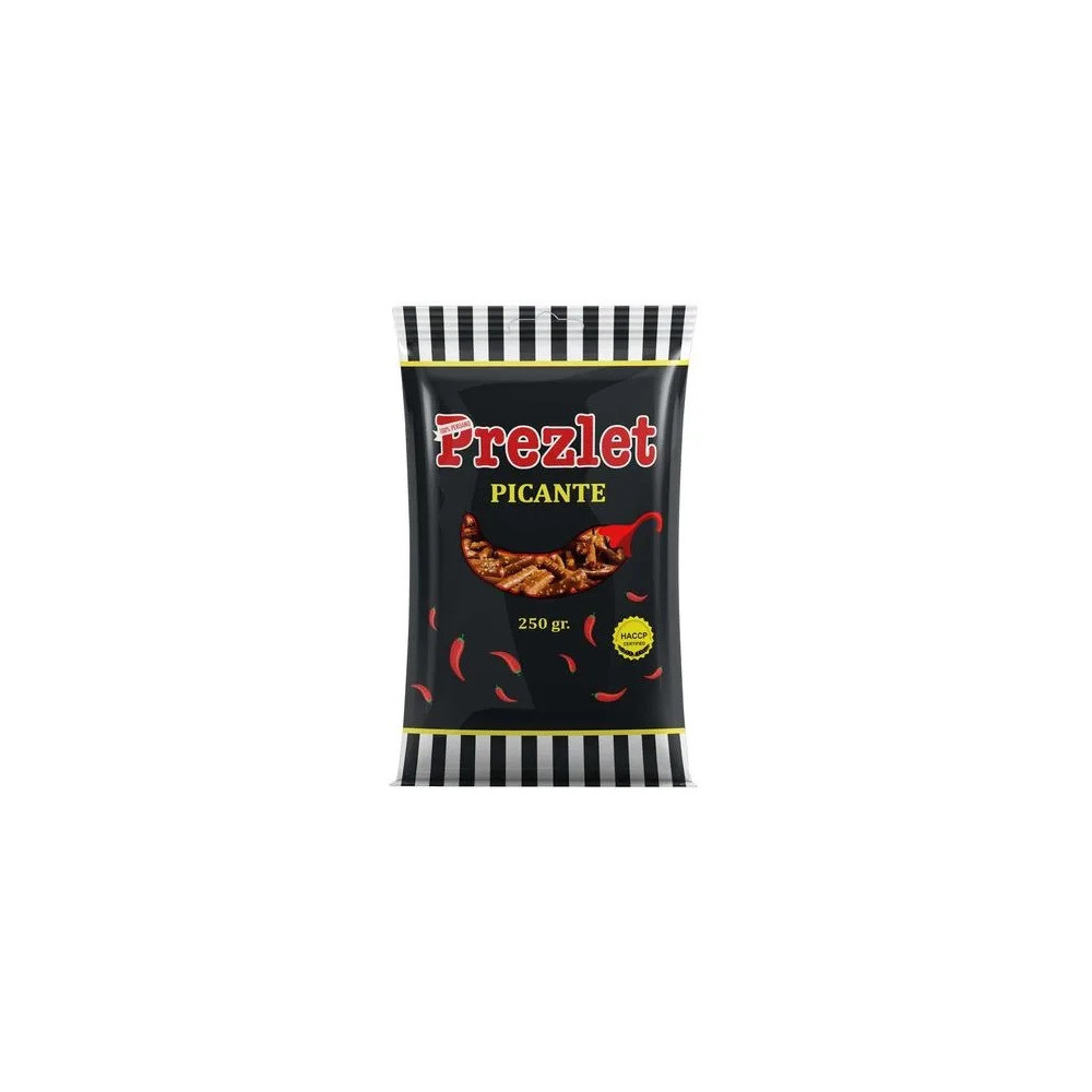 Piqueos Palitos Picantes PREZLET Bolsa 250g Piqueos Palitos Picantes PREZLET Bolsa 250g