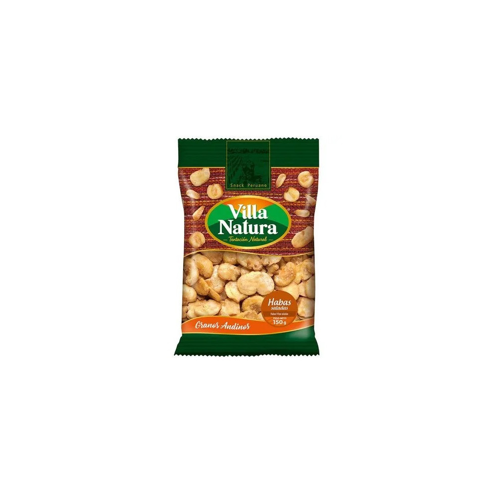 Habas Saladas VILLA NATURA Bolsas 150g Habas Saladas VILLA NATURA Bolsas 150g