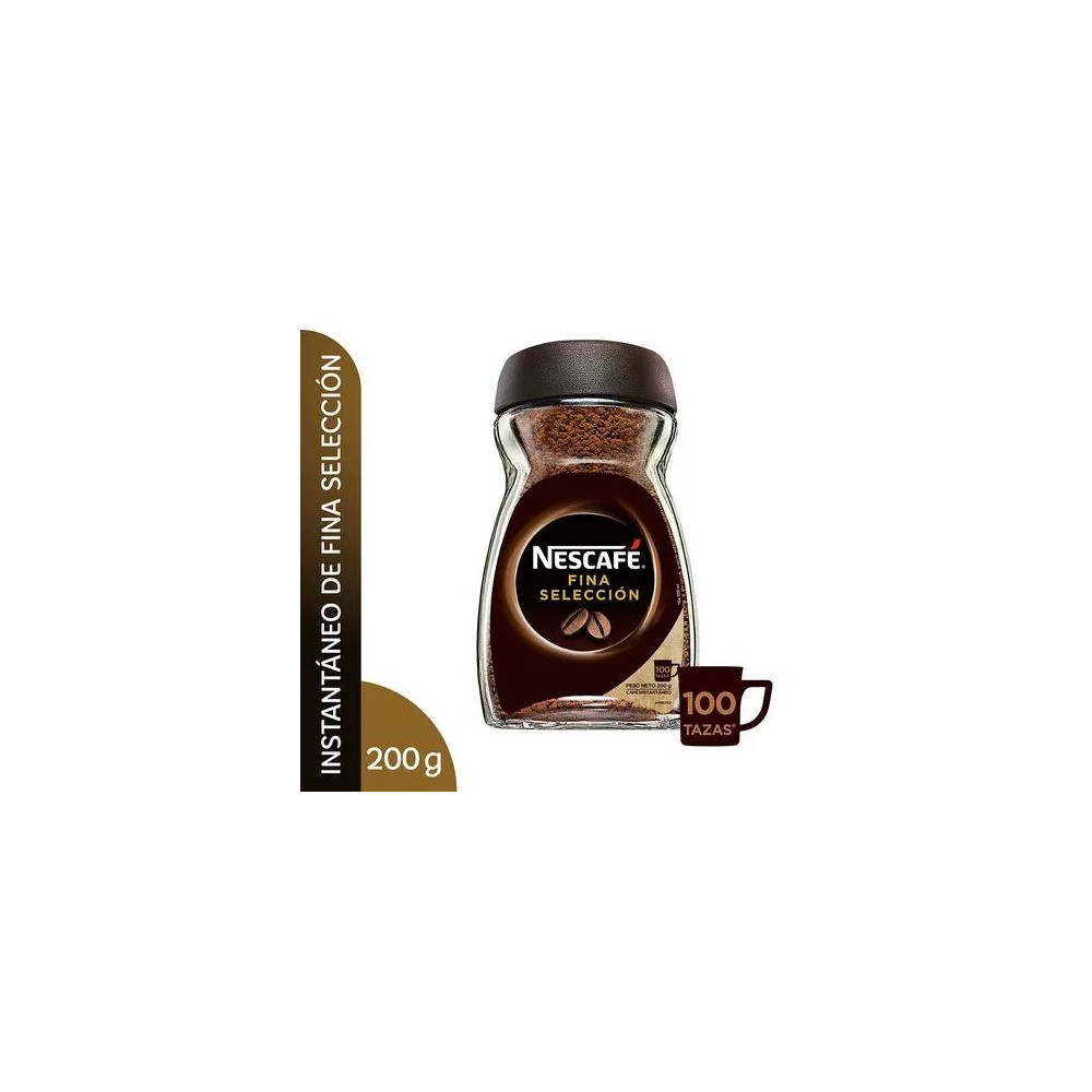 Café Instantáneo NESCAFÉ Fina Selección Frasco 200g Café Instantáneo NESCAFÉ Fina Selección Frasco 200g