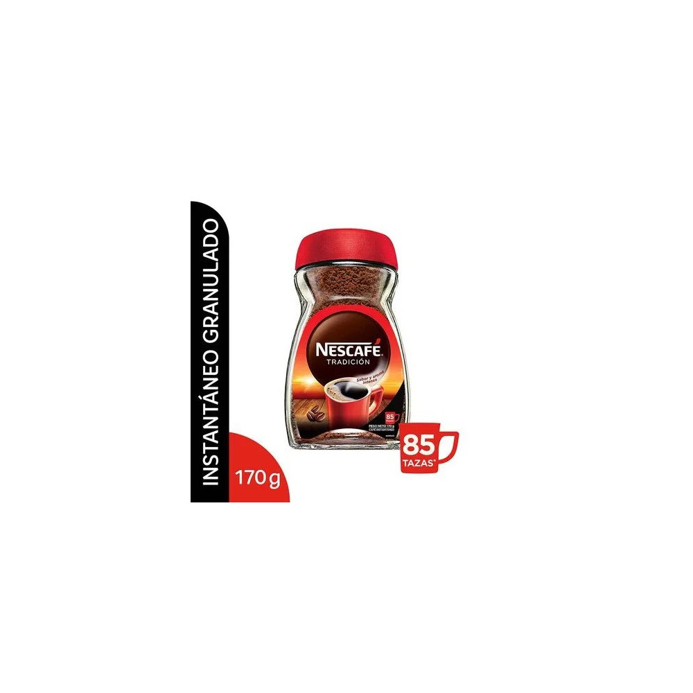 Café Instantáneo NESCAFÉ Tradición Frasco 170g Café Instantáneo NESCAFÉ Tradición Frasco 170g