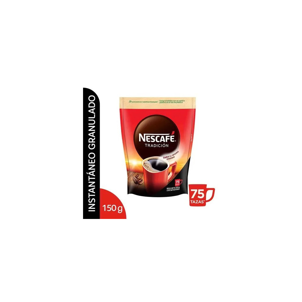 Café Instantáneo NESCAFÉ Tradición Doypack 150g Café Instantáneo NESCAFÉ Tradición Doypack 150g