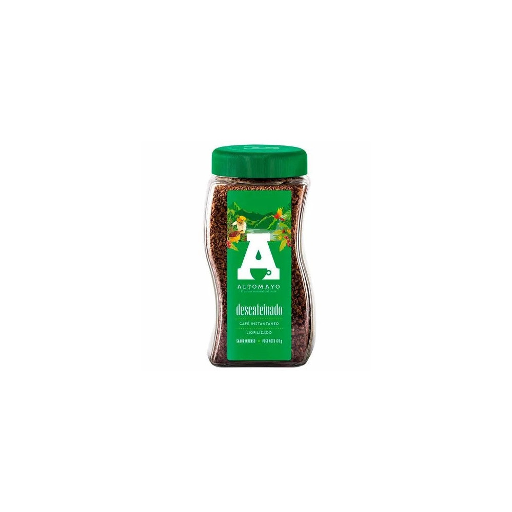 Café Instantáneo ALTOMAYO Descafeinado Frasco 170g Café Instantáneo ALTOMAYO Descafeinado Frasco 170g