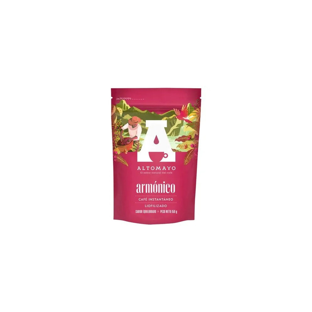 Café Instantáneo ALTOMAYO Armónico Doypack 150g