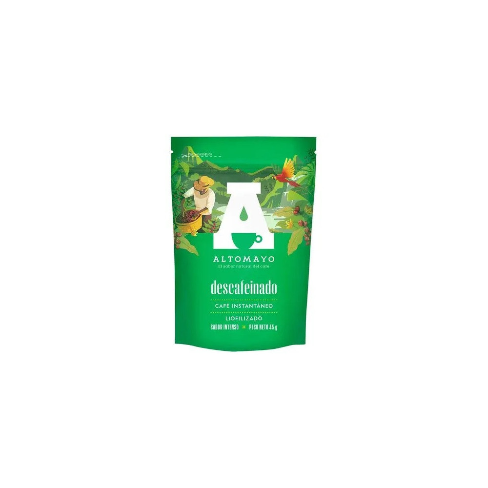 Café Instantáneo ALTOMAYO Descafeinado Doypack 45g