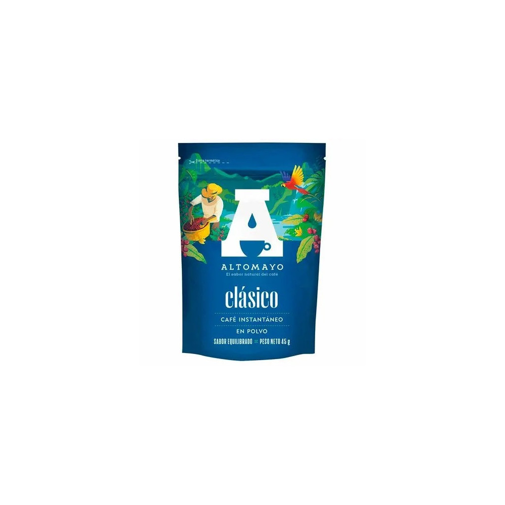 Café Instantáneo Clásico ALTOMAYO Doypack 45g