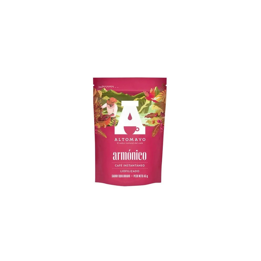Café Instantáneo ALTOMAYO Armónico Doypack 45g