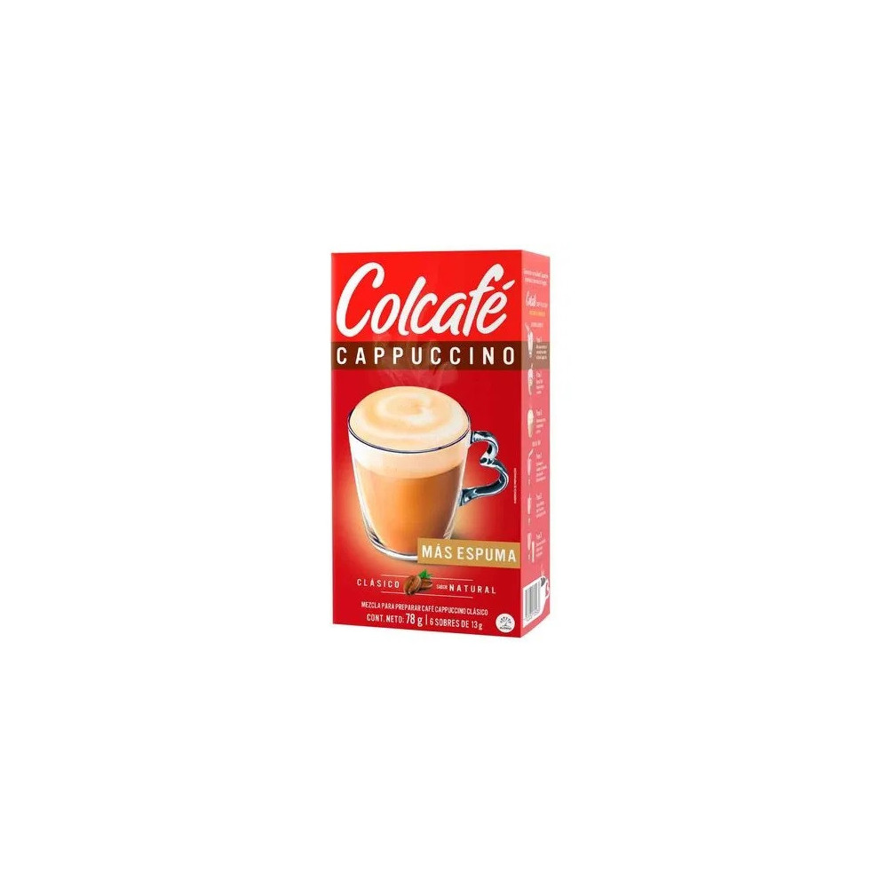 Capuccino Vainilla COLCAFÉ Caja 6unidades