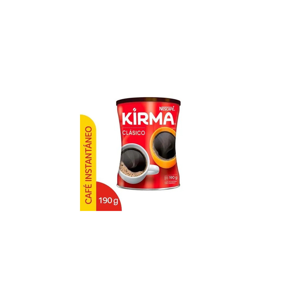 Café Instantáneo KIRMA Lata 190g Café Instantáneo KIRMA Lata 190g