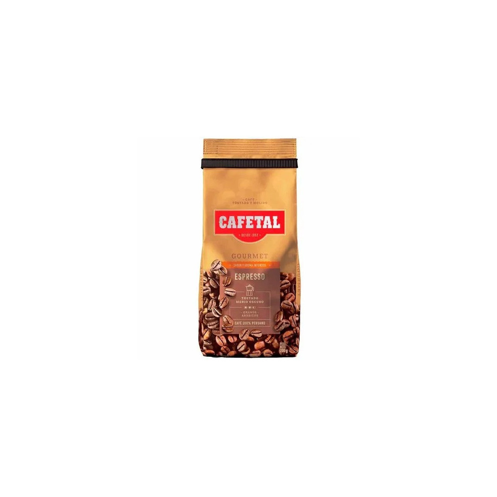 Café Gourmet Espresso CAFETAL Bolsa 200g Café Gourmet Espresso CAFETAL Bolsa 200g