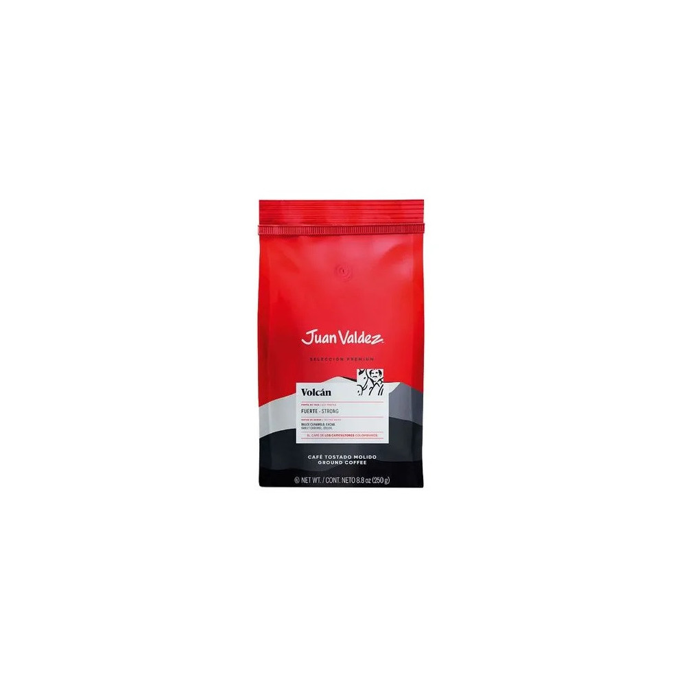 Café Molido JUAN VALDEZ Volcán Bolsa 250g Café Molido JUAN VALDEZ Volcán Bolsa 250g