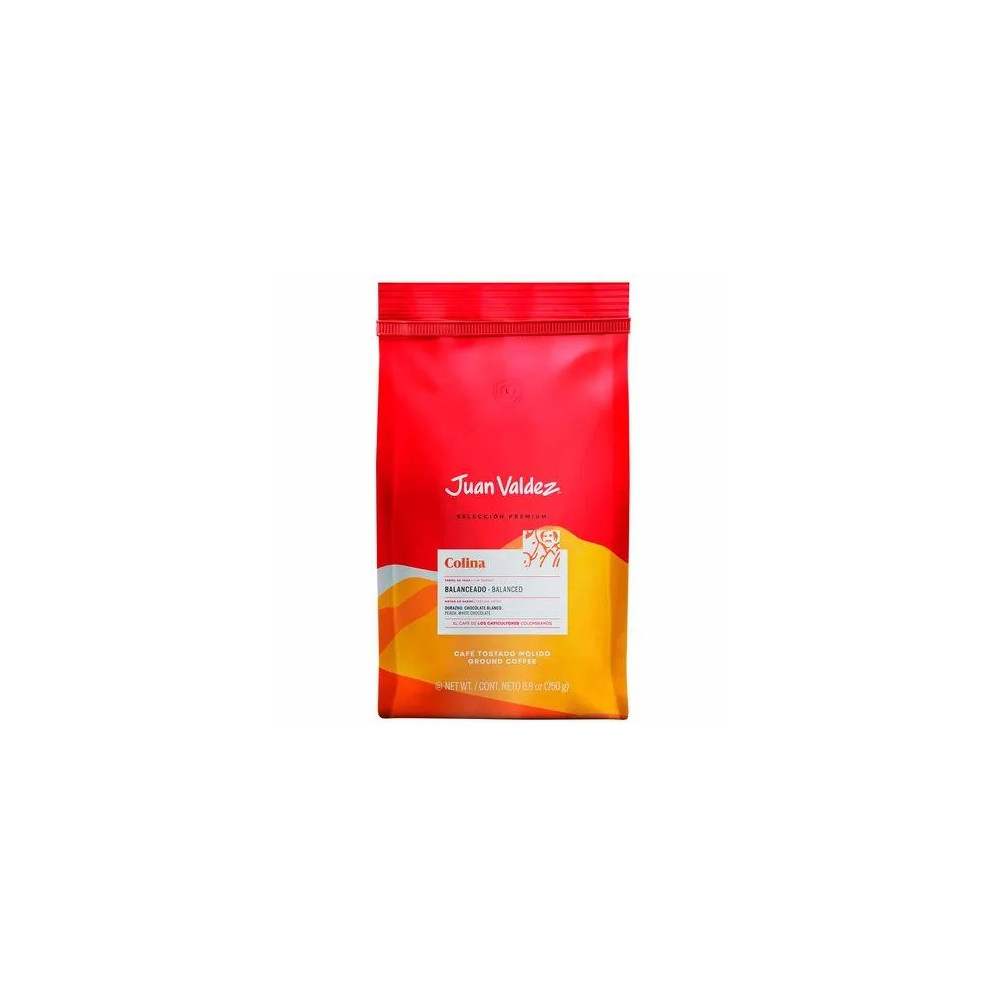 Café Molido JUAN VALDEZ Colina Bolsa 250g