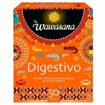 Infusión Digestivo WAWASANA Caja 50unidades