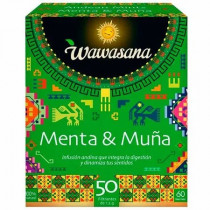 Té Menta y Muña WAWASANA Caja 50g