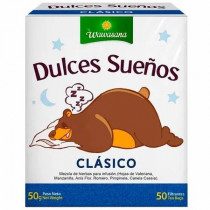 Infusión Dulces Sueños WAWASANA Clásico Caja 50unidades