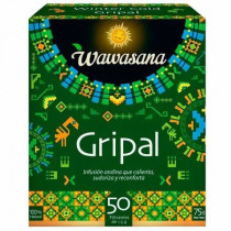 Infusión Gripal WAWASANA con Hierbas Andinas Caja 50unidades