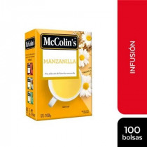 Manzanilla MC COLIN'S Caja 100unidades