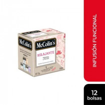 Té con Valeriana y Toronjil MC COLIN'S Relajante Caja 12unidades