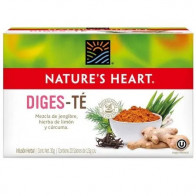 Infusión NATURE'S HEART Diges-Té Caja 20unidades