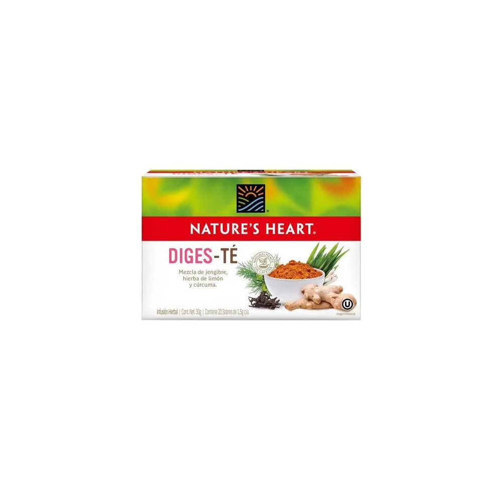Infusión NATURE'S HEART Diges-Té Caja 20unidades