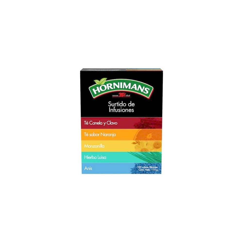 Mix Infusiones HORNIMANS Caja 100unidades