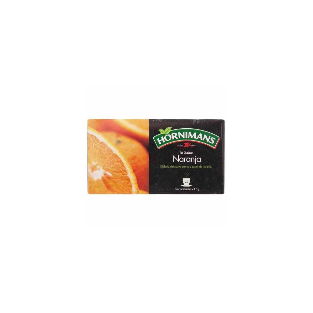 Té Negro HORNIMANS Naranja Caja 25unidades