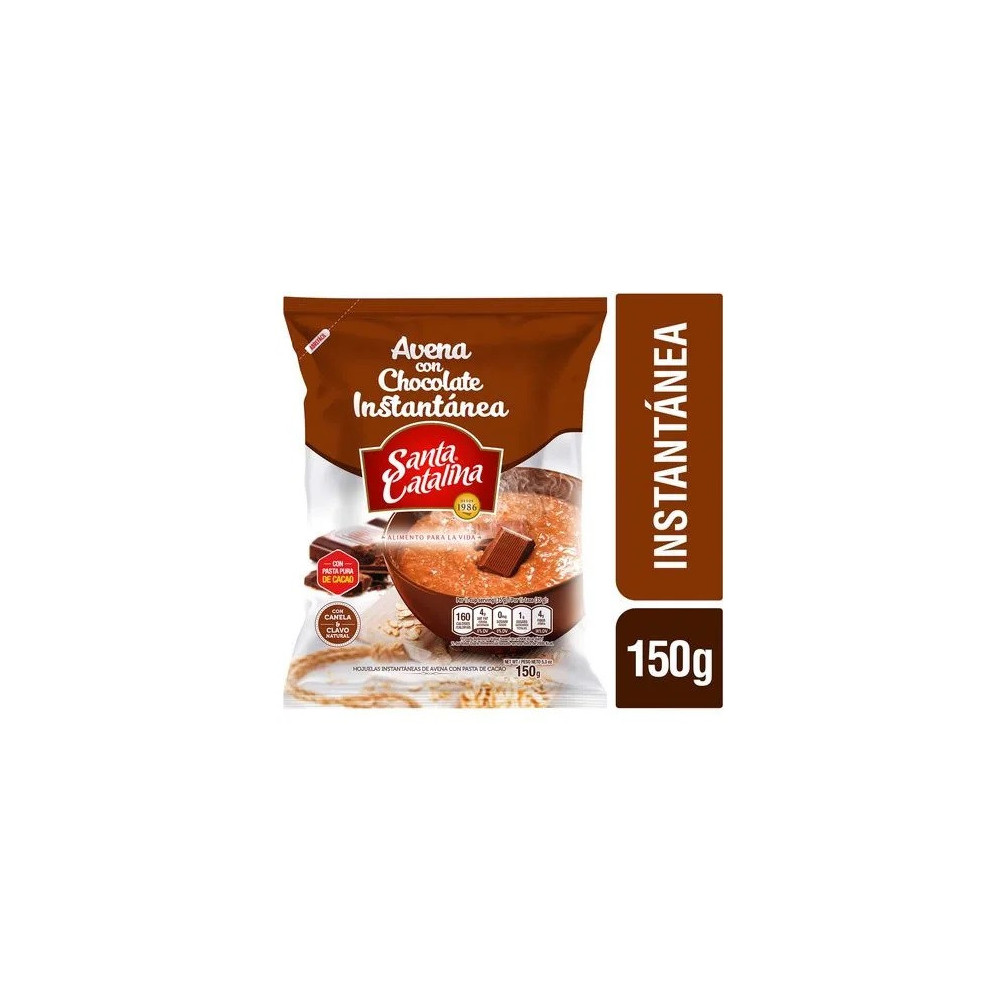 Avena con Chocolate SANTA CATALINA Bolsa 150g Avena con Chocolate SANTA CATALINA Bolsa 150g