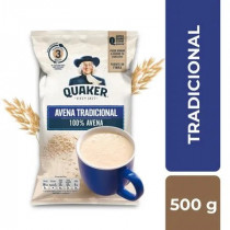 Avena QUAKER Tradicional Bolsa 500g