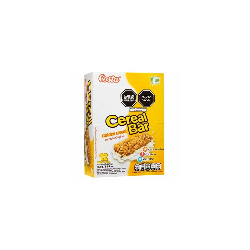 Cereal Bar COSTA Golden Caja 12unidades